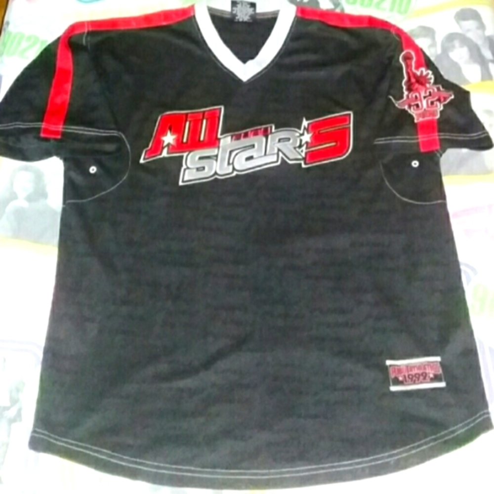 90s Fubu All Stars Athletics 1992 Jersey Shirt Rap - Gem